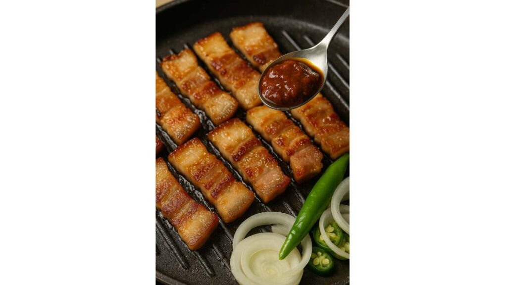 삼겹살 구이 마스터