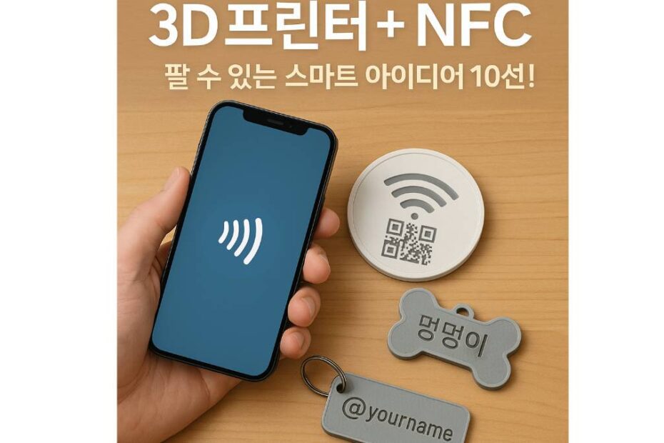 NFC + 3D 프린터 = 스마트한 사이드잡의 시작
